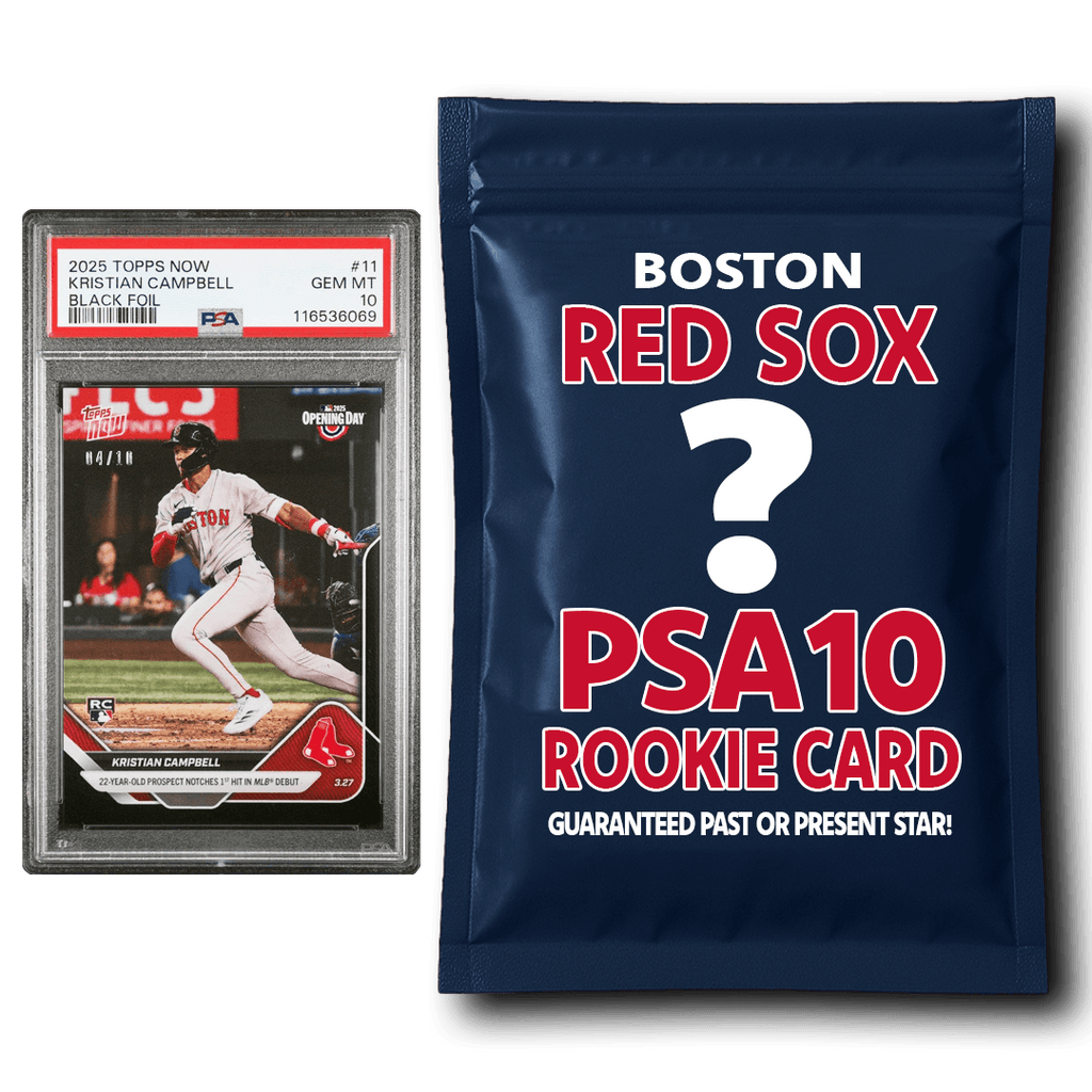 Boston Red Sox PSA 10 Graded Rookie Card Mystery Pack