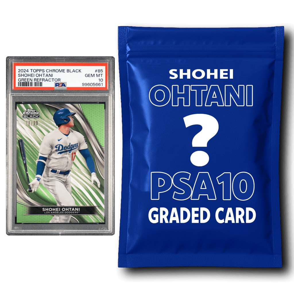 Shohei Ohtani PSA 10 Graded Los Angeles Dodgers Baseball Card Mystery Box