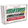 1958 TOPPS BASEBALL COMPLETE SET BREAK - 5 CARDS PER BOX!