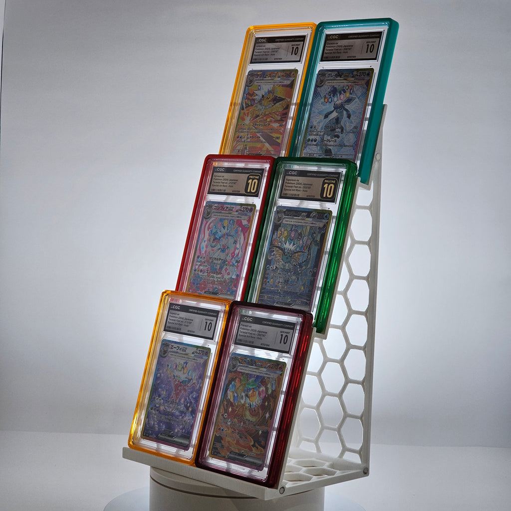 The XL - Graded Slab Display Stand (2-Pack)