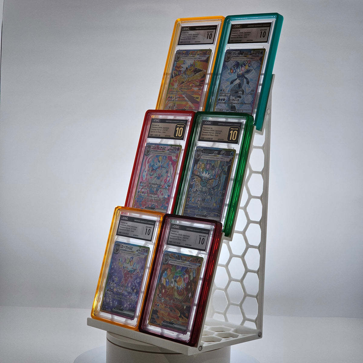 The XL - Graded Slab Display Stand (2-Pack)