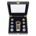 Los Angeles Dodgers World Series Championship Rings Set with Trophy – 8 Piece Collector’s Gifts