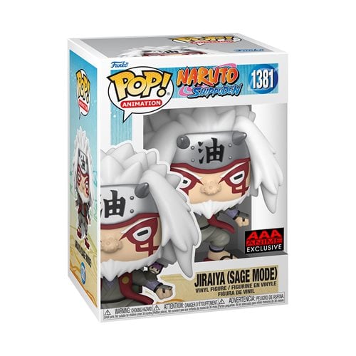 Funko POP! Naruto Shippuden: Jiraiya Sage Mode AAA Anime Exclusive
