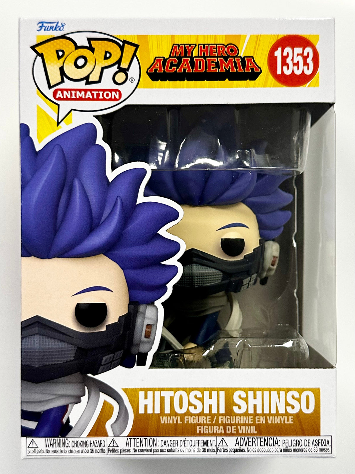 Funko Pop! Animation Hitoshi Shinso (Hero Costume) #1353 My Hero Academia 2023