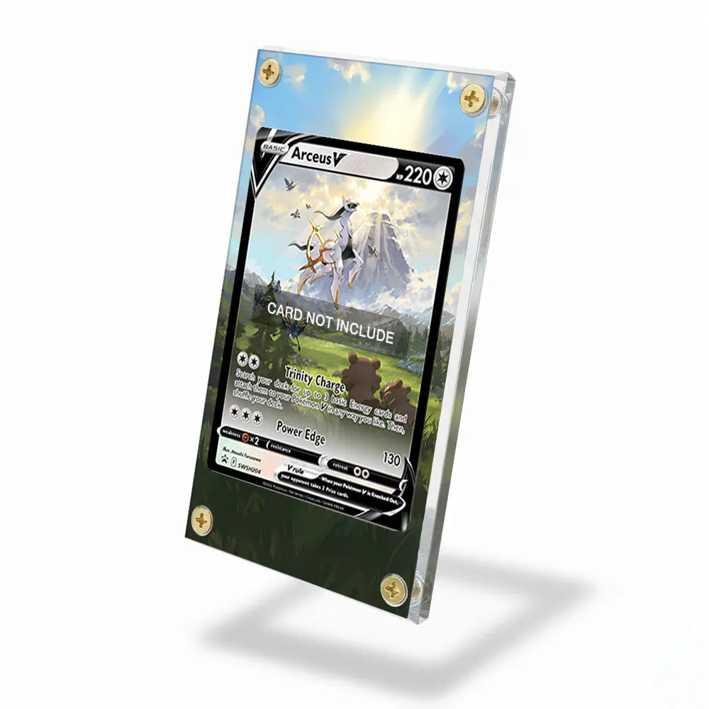Arceus V SWSH 204 Promo Extended Art Display Cases