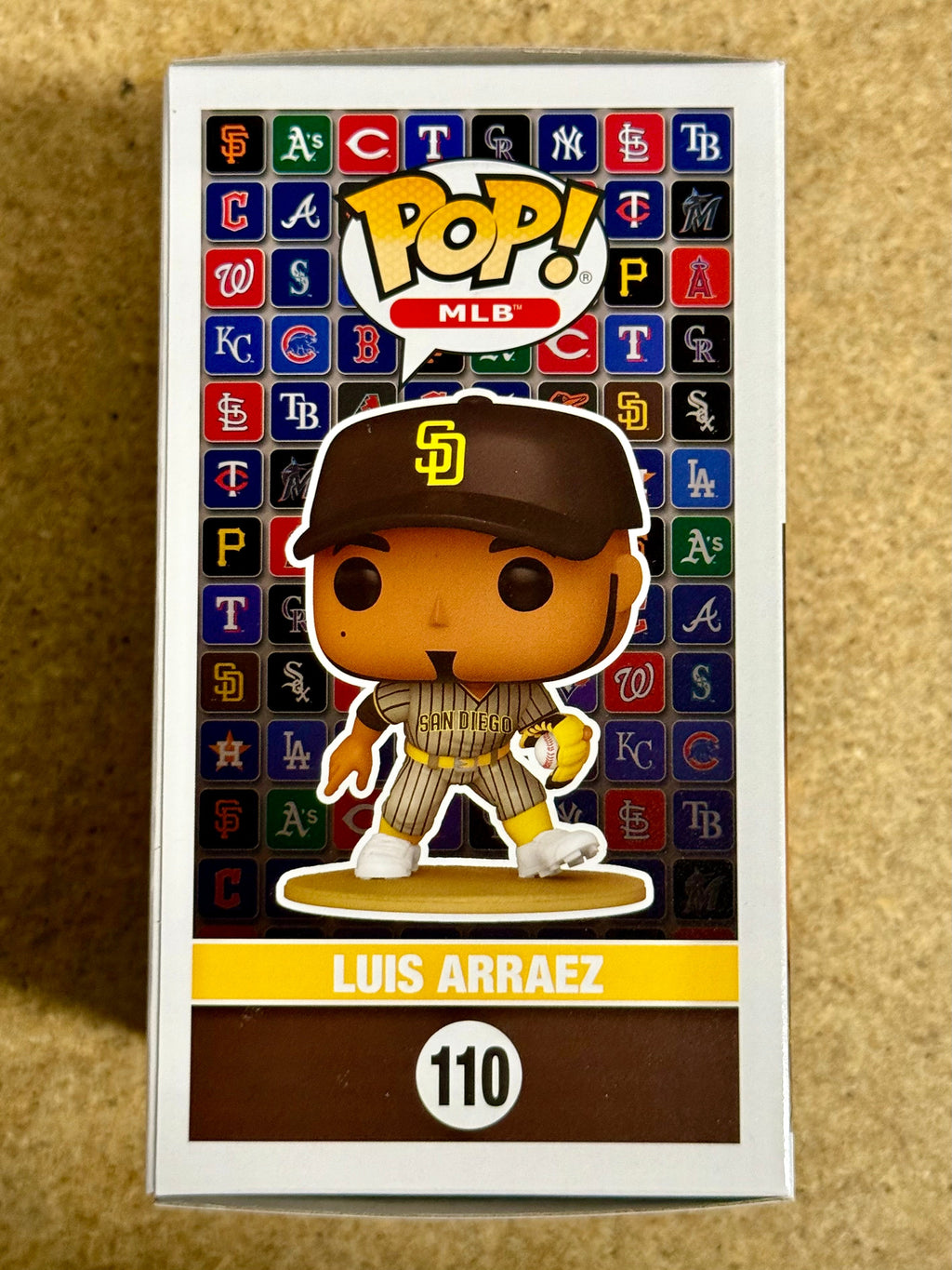 Funko Pop! MLB Luis Arraez #110 San Diego Padres 2024 Infielder