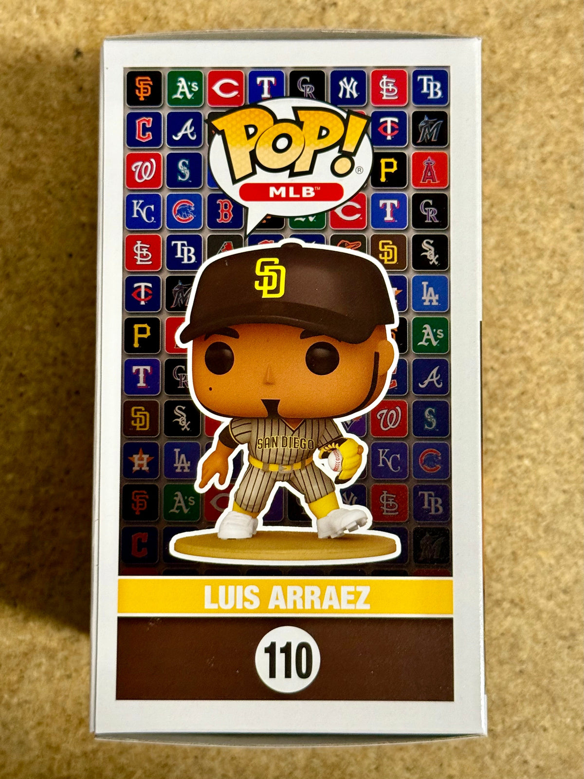 Funko Pop! MLB Luis Arraez #110 San Diego Padres 2024 Infielder
