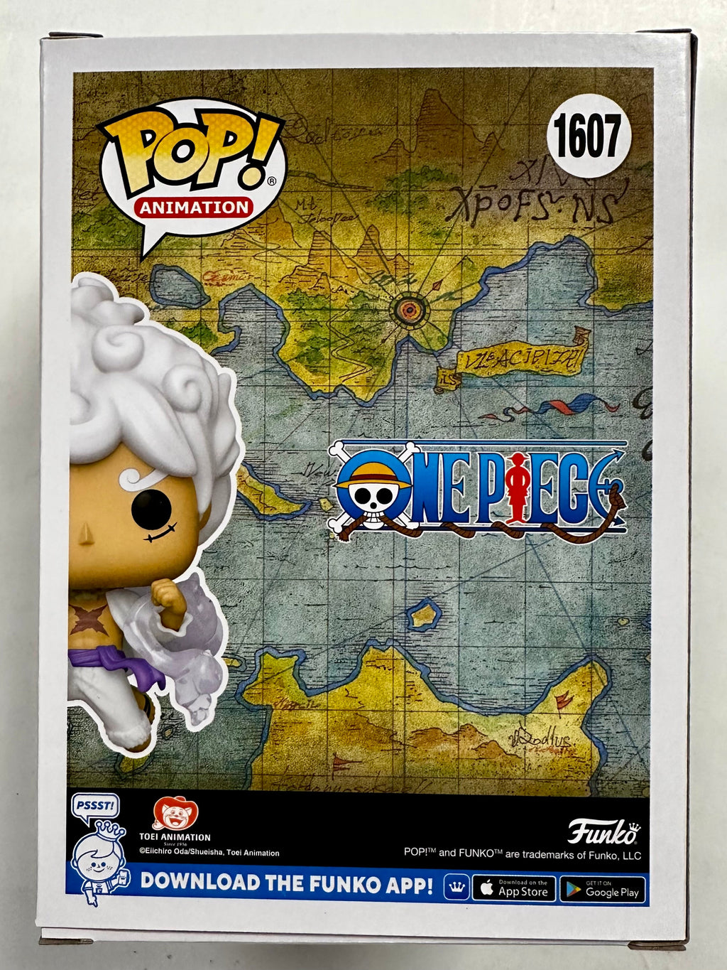 Funko Pop! Animation Monkey D. Luffy Gear Five 5 #1607 One Piece 2023 Joyboy