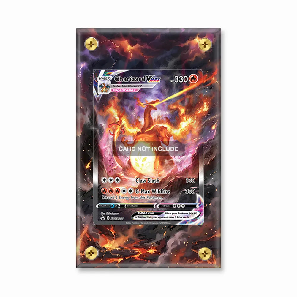 Charizard VMAX SWSH 261 Promo Extended Art Display Cases