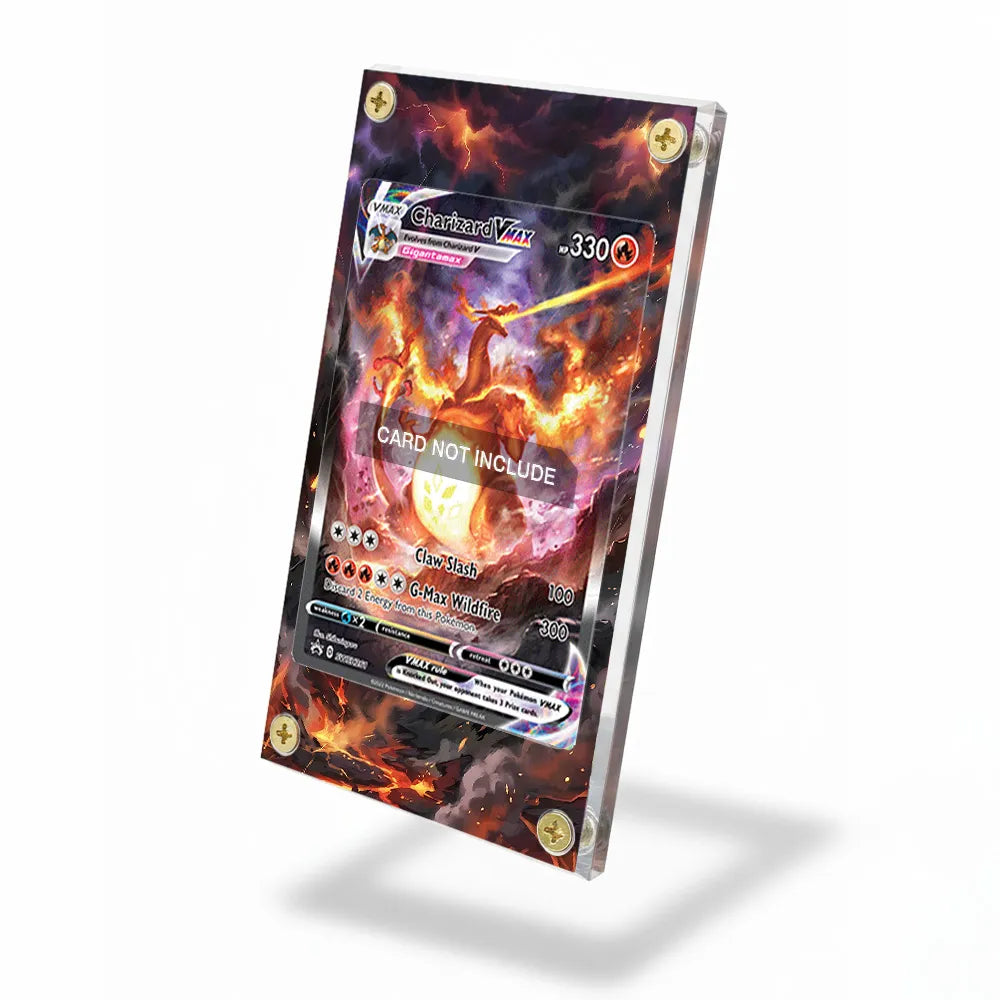 Charizard VMAX SWSH 261 Promo Extended Art Display Cases