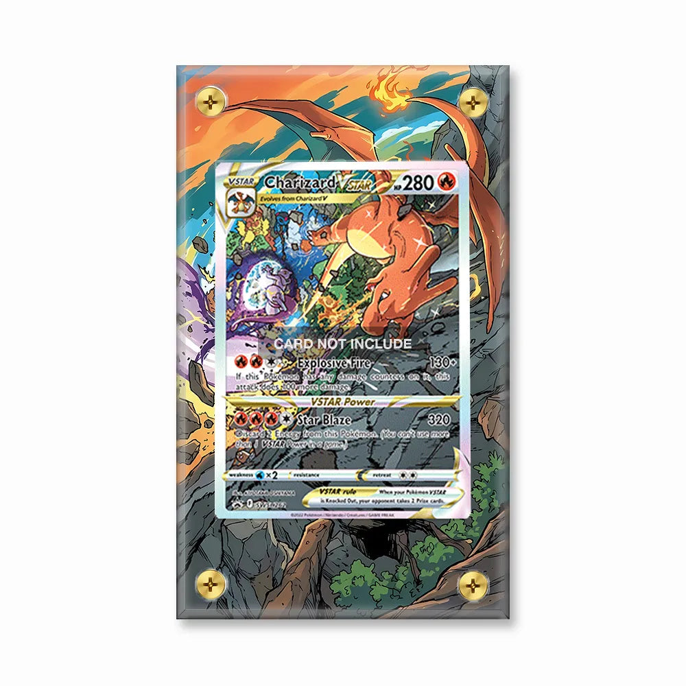 Charizard VSTAR SWSH 262 Promo Extended Art Display Cases