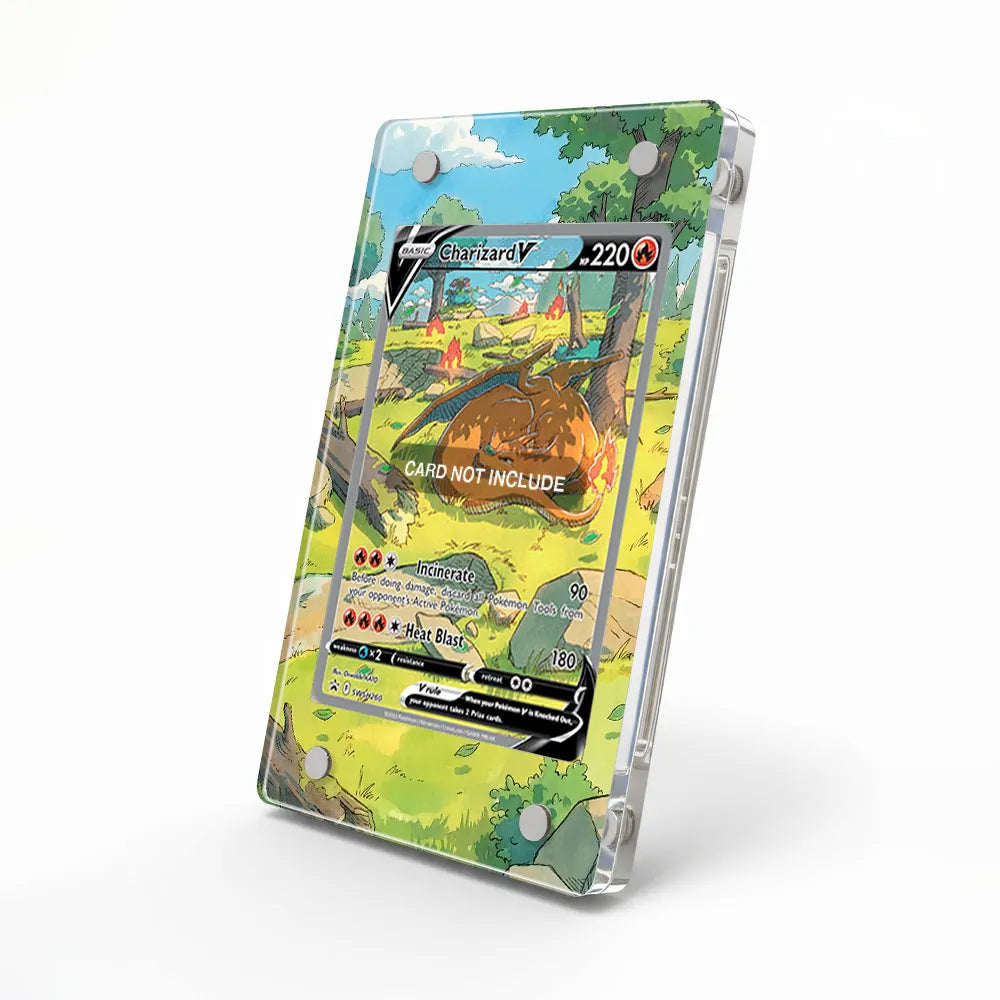 Charizard V SWSH 260 Promo Extended Art Display Cases