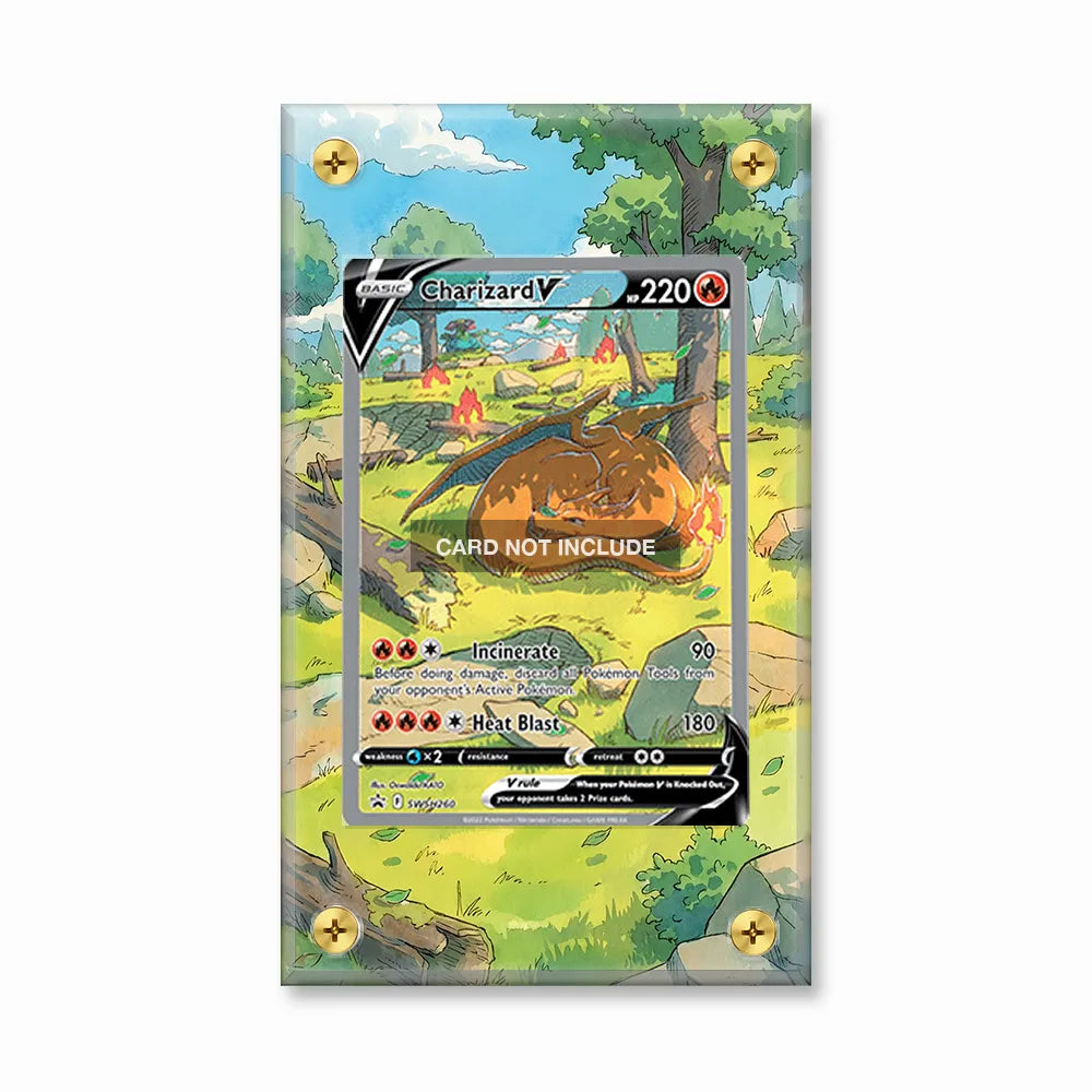 Charizard V SWSH 260 Promo Extended Art Display Cases