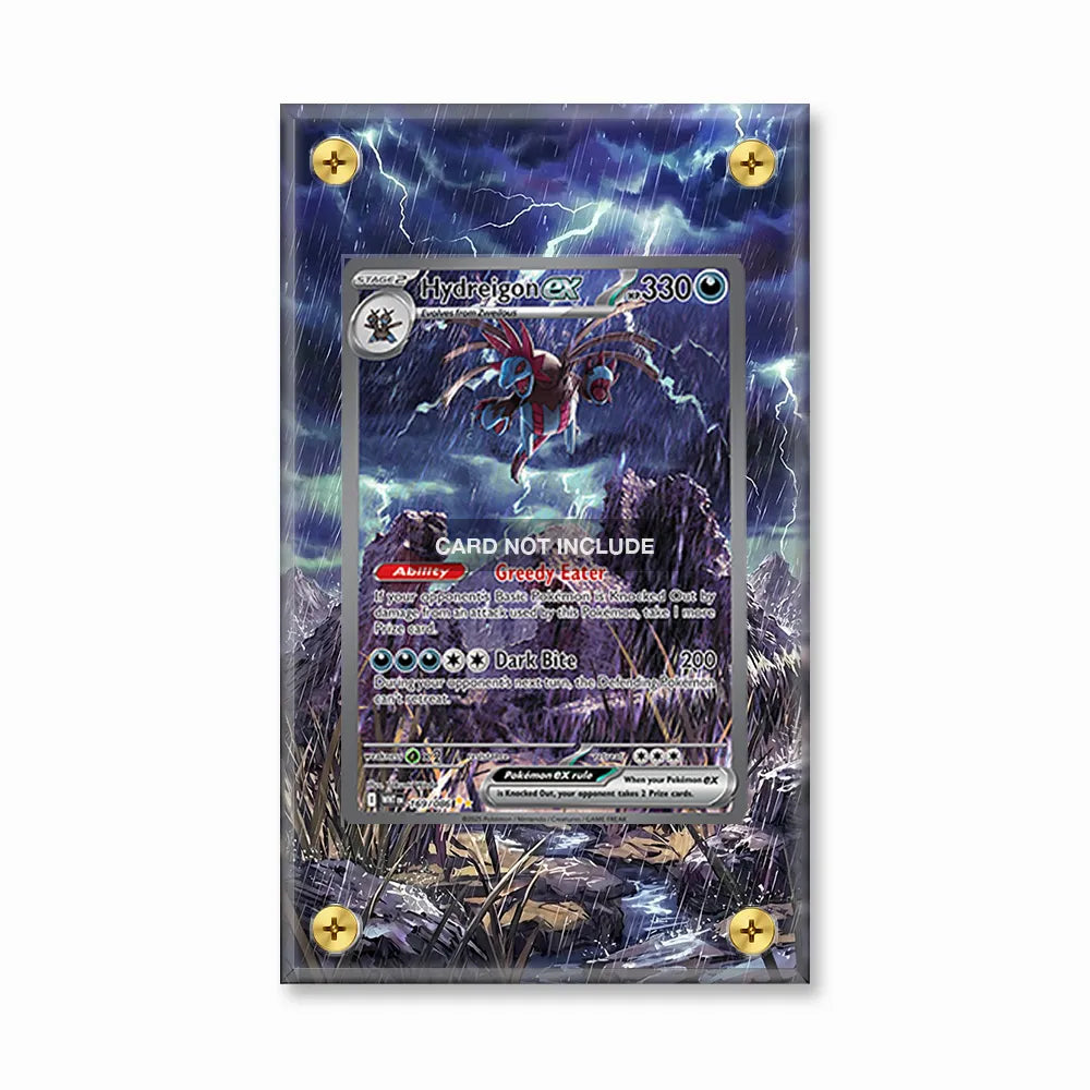 Hydreigon ex 169-086 SIR SAR White Flare Extended Art Display Cases