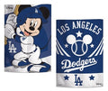 Los Angeles Dodgers Garden Flag 2 Sided Mickey Mouse