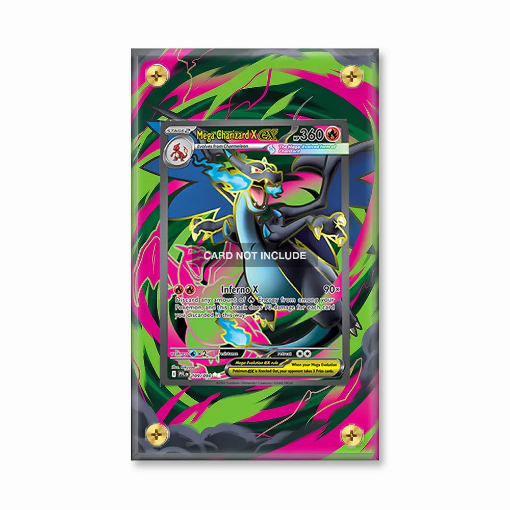 Mega Charizard X ex 109-094 SR Phantasma Flames Extended Art Display Cases
