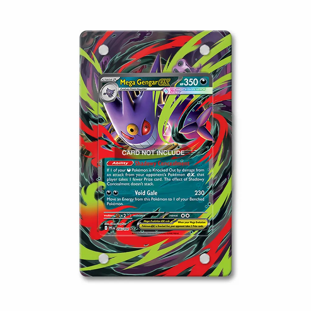 Mega Gengar ex 056-094 Double Rare Phantasma Flames Extended Art Display Cases