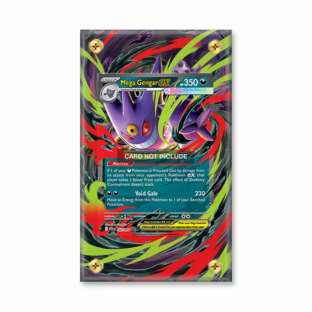 Mega Gengar ex 056-094 Double Rare Phantasma Flames Extended Art Display Cases