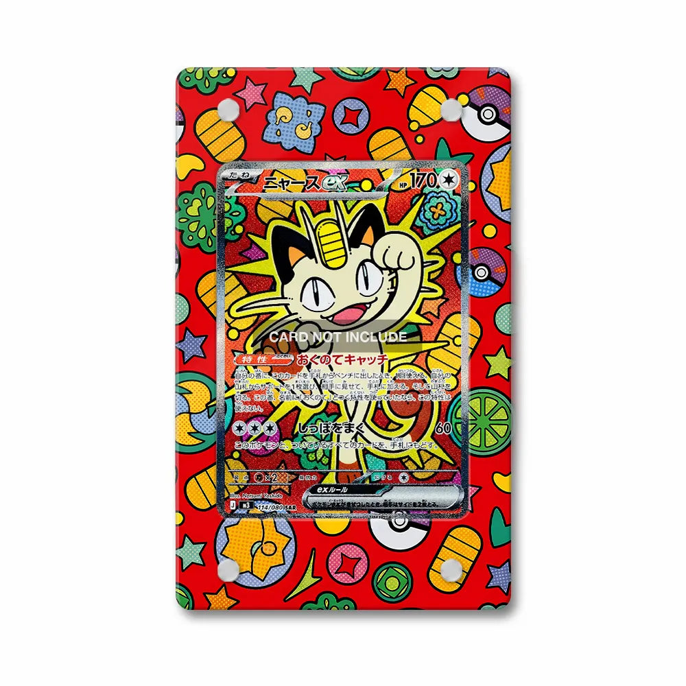 Meowth SIR SAR Nihil Zero Perfect Order Extended Art Display Cases