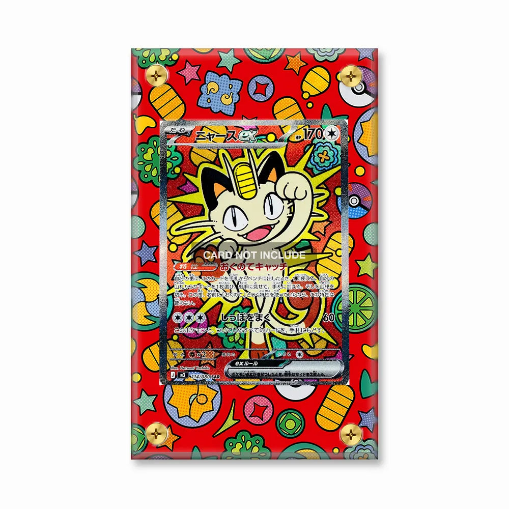 Meowth SIR SAR Nihil Zero Perfect Order Extended Art Display Cases