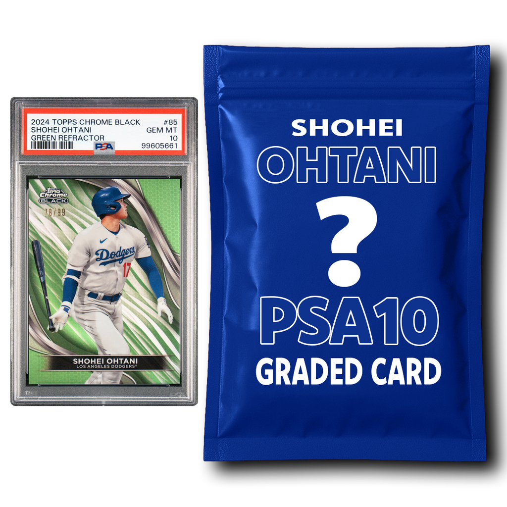 Shohei Ohtani PSA 10 Graded Los Angeles Dodgers Baseball Card Mystery Box