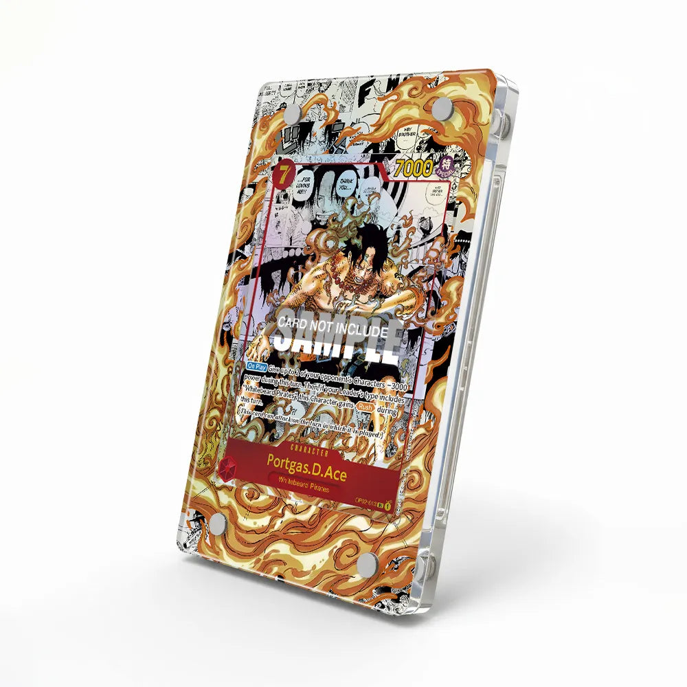 Portgas D Ace OP02-013 Extended Art Display Cases