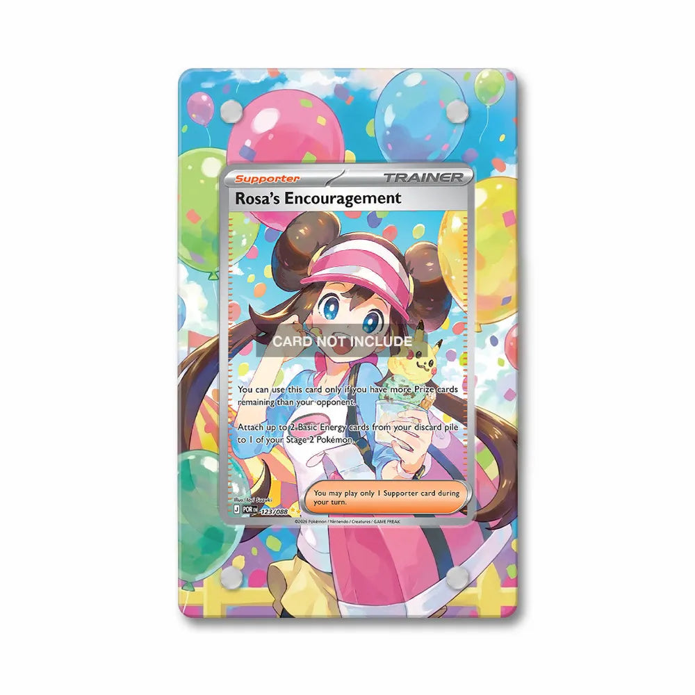 Rosa Card SIR SAR Nihil Zero Perfect Order Extended Art Display Cases