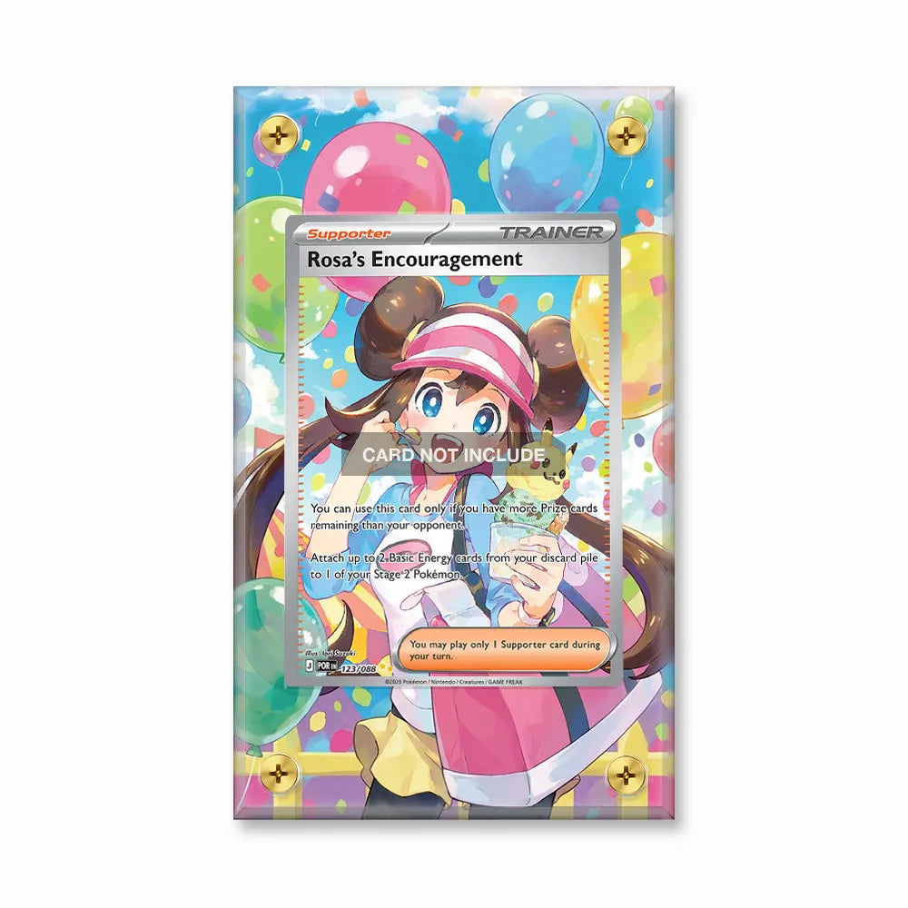 Rosa Card SIR SAR Nihil Zero Perfect Order Extended Art Display Cases