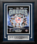 New York Yankees All-Time Greats 8" x 10" Framed Baseball Photo