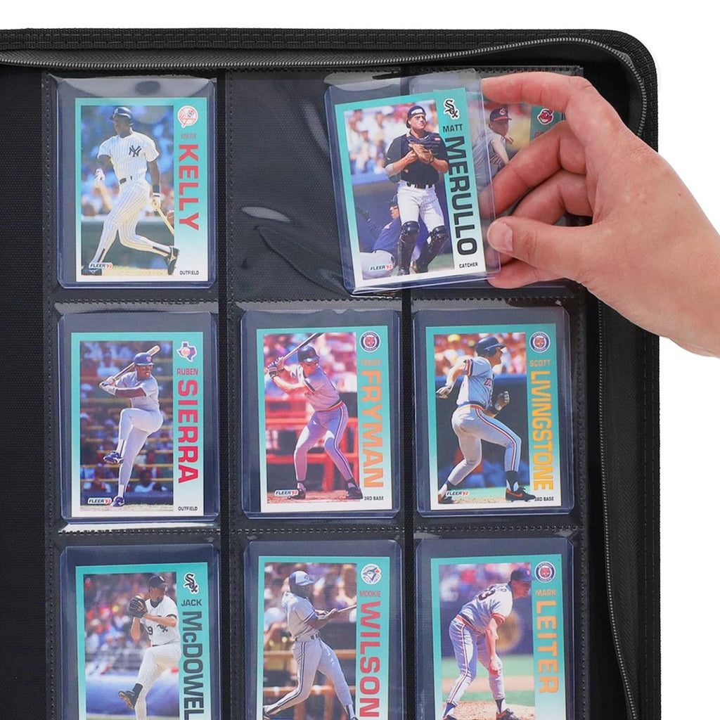 Z-Folio 9-Pocket LX Album - Toploaders - Black